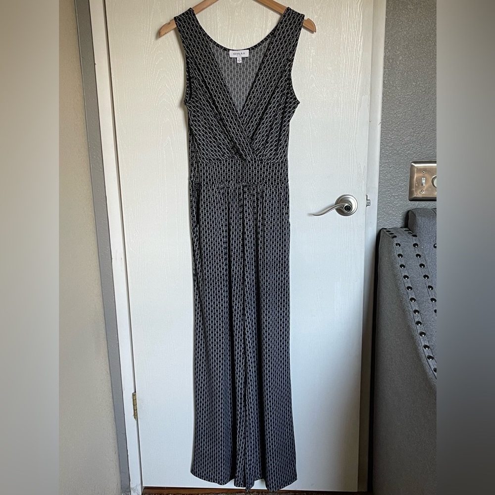 Gilli Surplice Wide Leg Jumpsuit